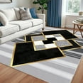 thumbnail image 6 of 5.3'x7.5' room carpet big carpet for bedroom machine washable area rug moody area rug natural area rug, 6 of 10