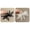 Black+Beige, variant on EKE Women’s Hair Clip Vintage Retro Back-Wear Elegant Hair Accessory with Fashion Texture