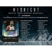 2023/24 Topps Midnight Basketball Hobby Box