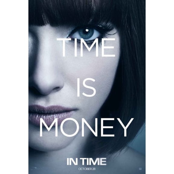 In Time Movie Poster 24Inch x 36Inch (61Cm x 91Cm) Art Poster 24x36 Square Adults Best Posters