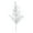Silver, variant on Vickerman 28" Lime Onoclea Glitter Wild Huck Artificial Christmas Spray. Includes 6 sprays per pack.