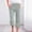Mint Green 2, variant on Simua Linen Capris for Women Elastic Waist Summer Loose Wide Leg Trousers