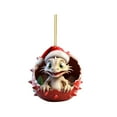 thumbnail image 1 of Xihbxyly Colgante de Dinosaurio Acrílico, Adorno con Forma Personalizada, Diseño de Dinosaurio Bebé, Decoración Versátil para El Hogar y El Coche, Regalo Navideño Único, Recuerdo Navideño Personaliza, 1 of 1