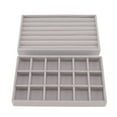 thumbnail image 2 of Jewelry Storage Box, Multifunctional Space Saving Adjustable Jewelry Selection Box Various Grid  for Jewelry Storage, 2 of 8
