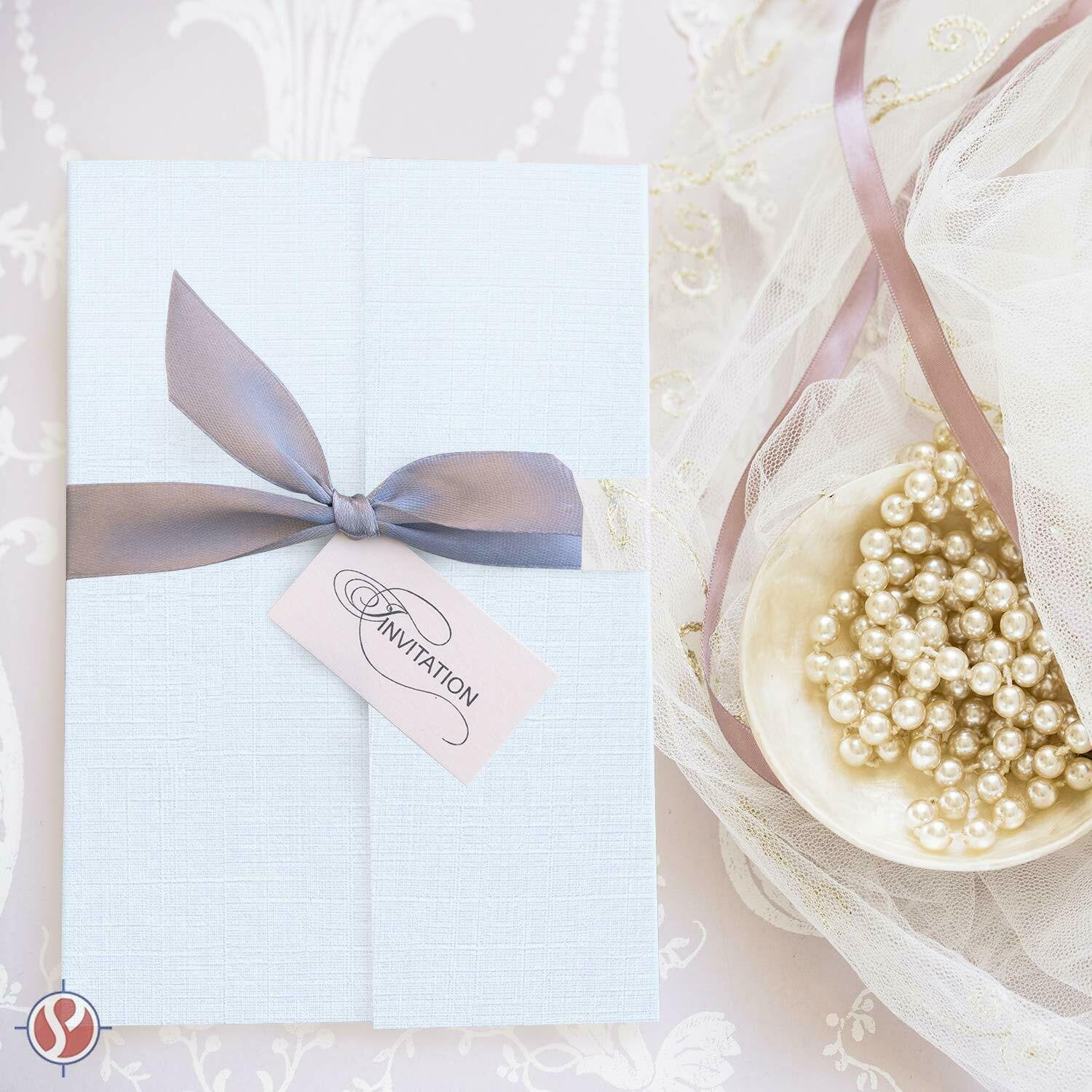 Linen Textured 8.5 x 11" Card Stock | Specialty Papers | 80lb Cover, 216 gsm | 25 Sheets Per Pack (Haviland Blue)