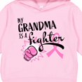 thumbnail image 3 of Inktastic My Grandma is a Fighter Breast Cancer Awareness Toddler Hoodie, 3 of 4
