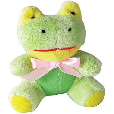 ITTY BITTIES Small Breed Dog Toy Brightly Colored Squeaker Toys Choose Character(Wee Frog)