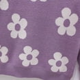 thumbnail image 6 of HCNTES Toddler Baby Girl Flower Sweatshirt Long Sleeve Sweater Pullover 2T 3T 4T 5T 6T 7T Kids Loose Tee Tops, 6 of 7
