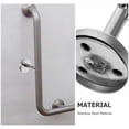 thumbnail image 3 of KAKOWELY Abrazadera De De Inoxidable Para Uso Diario Con Soporte Resistente Y Plateado, 3 of 8