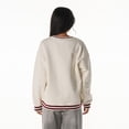 thumbnail image 2 of Women's The Wild Collective Cream Washington Commanders Oversized Vintage French Terry Sweatshirt, 2 of 2
