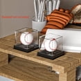 thumbnail image 4 of MYG Baseball Display Case Clear Baseball Box Ball Holder Cube Acrylic Baseball Box, 4 of 8