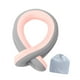 thumbnail image 5 of Almohada de viaje para el cuello, soporte para la cabeza para dormir con bolsa de almacenamiento, soporte para el cuello, reposacabezas para Gris Rosa, 5 of 8