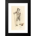 thumbnail image 2 of Charles Wilda 12x18 Black Modern Framed Museum Art Print Titled - A Gentleman in the Directoire Costume, 2 of 5