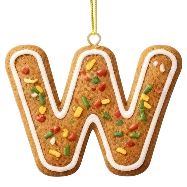 Decoraciones Del Árbol de Navidad Ornamentos Del Árbol de Navidad de 26 Letras, Decoraciones Del Árbol de Navidad Colgantes, Decoraciones de Navidad Personalizadas, Decoraciones Colgantes Del Árbol De