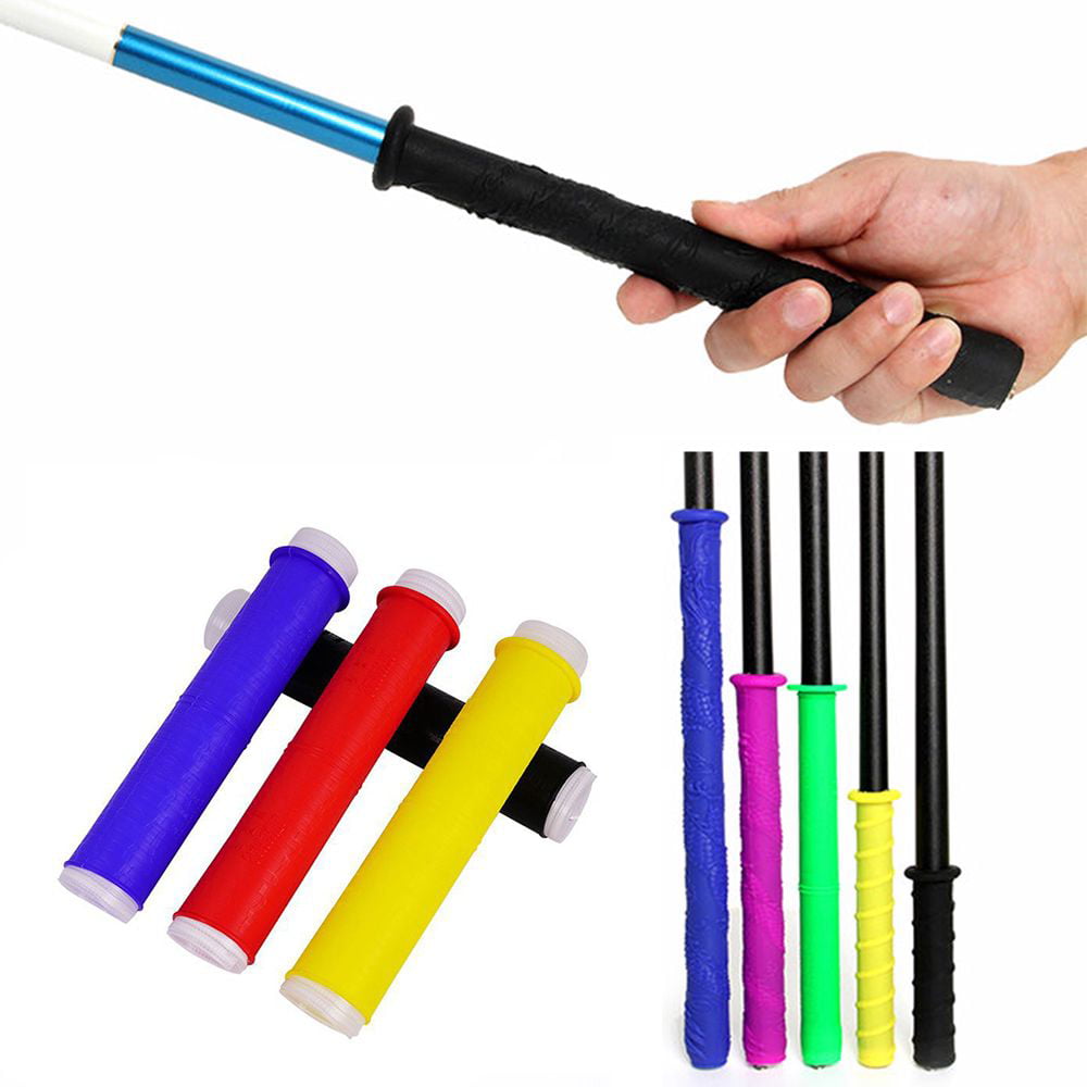 Replaceable Non Slip Anti-electric Universal Hand Pole Grips Fishing Rod  Handle Wrap Heat Shrink Tube Grips Cover BLACK 