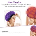 thumbnail image 3 of Gorro Calefactor Inalámbrico para Tratamiento Profundo, Tratamiento en Microondas para Cabello Rizado, Algodón 100% Natural e Interior de Linaza., 3 of 5