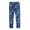 Blue bottomed dinosaur, variant on Girls Printed Elastic Slim Full-Length Active Legging, Sizes 1-9Y