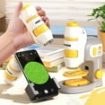 thumbnail image 2 of Fesfesfes Kids Portable Microscope Science Experiment Kit Educational Discovery Toy Gift for Children Biology Exploration Tool Beginner Scientific Investigation Set, 2 of 5