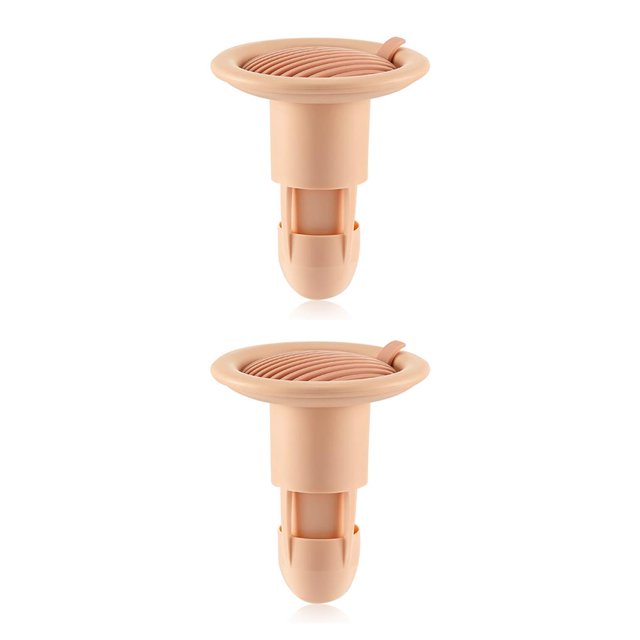 Drenaje de suelo de baño Billuyoard colador de prevención de reflujo 2Conjunto Rosa