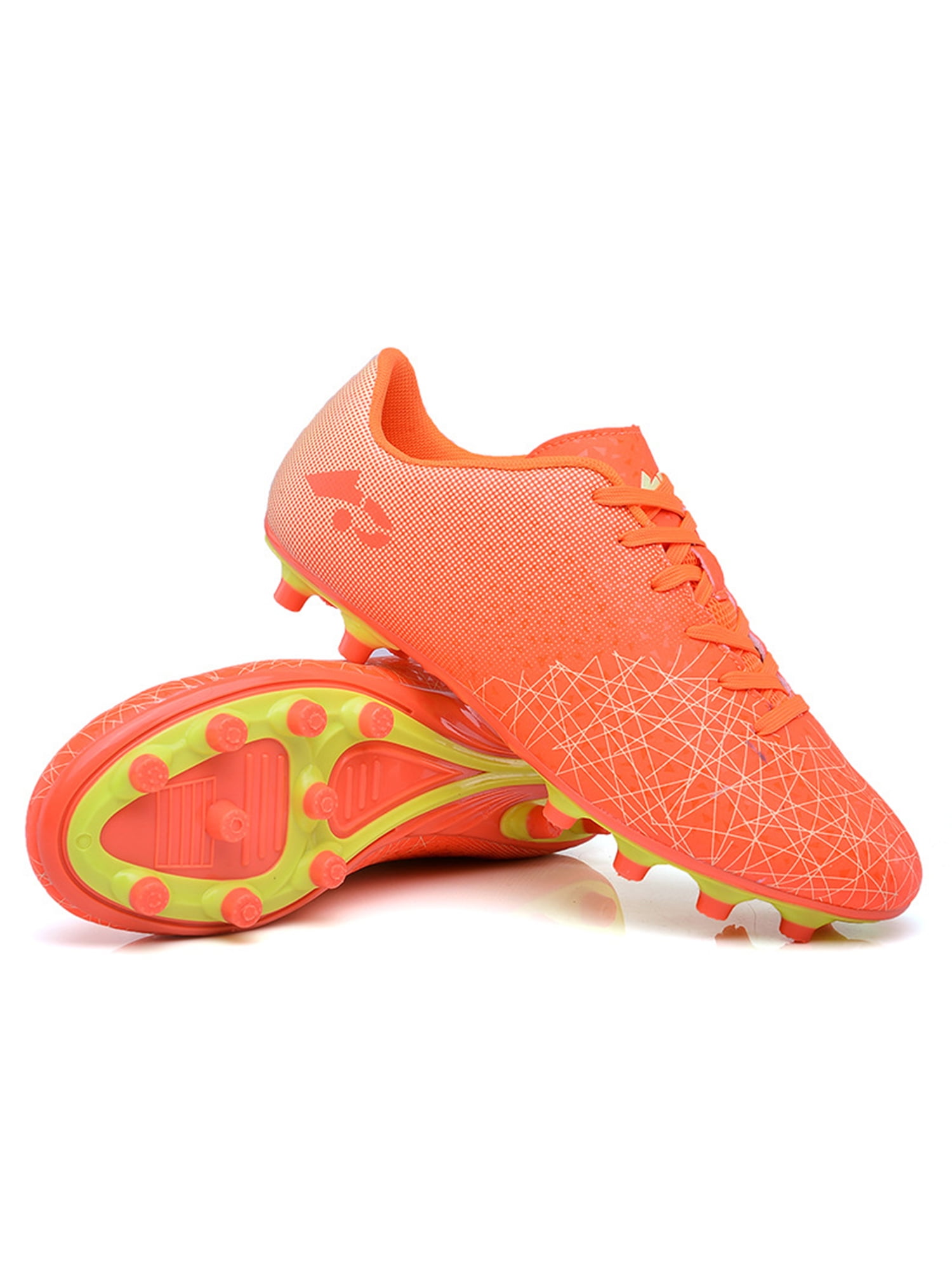 Breathable Football Shoes for Boys Soccer Shoes Lace-Up Man Football Boots Teenager Trainers 