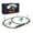 801B-3, variant on Electric Steam Train Set with Track, Retro Locomotive Model Train with Lights & Water Smoke Effect, Train Carriages & Long Railway Track, Forward & Reverse Running with Sound Effects - RC Version