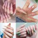 thumbnail image 4 of 504 piezas de uñas postizas acrílicas con punta de almendra y acabado esmerilado transparente, uñas postizas de cobertura total, 12 tamaños, uñas postizas de aguja largas para salones de uñas, 4 of 5