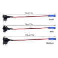 thumbnail image 4 of Lefu 10x ATO ATC Blade Fuse TAP Dual Circuit Adapter Auto CAR, 4 of 9