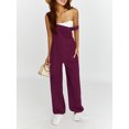 thumbnail image 3 of Coduop Women Sleeveless Bodysuit Jumpsuit Casual Baggy Overalls Loose Long Playsuits, 3 of 9
