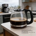 thumbnail image 3 of Jarra De Café De Vidrio, Reemplazo De A Prueba De Calor Y Frío Fácil De Limpiar Con Asa Para Servir, 3 of 7