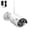White, variant on Hiseeu Add-On 5MP Wireless Wifi Security Camera One Audio Recording,65ft IR Night Vision
