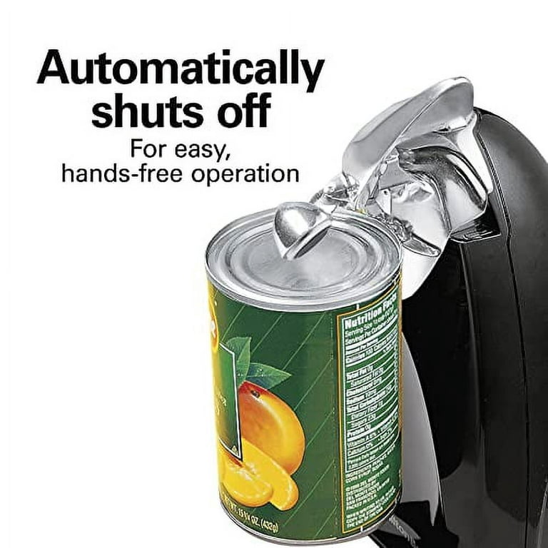 Hamilton Beach 2-in-1 Electric Automatic Can Opener for Kitchen with  Hands-Free Removable Walking Head, Cordless & Rechargeable, Easy-Clean  Detachable
