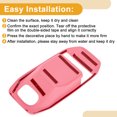 thumbnail image 6 of Interior Door Handle Bowl Cover Trim for Jeep Wrangler Gladiator JT 4DR 2018-2024 Inner Door Handle Decoration Frame Trim Pink ABS 4 Pcs, 6 of 6