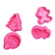 thumbnail image 1 of Moldes para Pasteles Inteprter 4 Piezas Rosa, 1 of 6