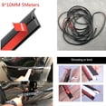 thumbnail image 3 of 5M Car Sealing Strip Inclined T-shaped Weatherproof Edge Trim Rubber Universal, 3 of 8