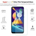 thumbnail image 3 of [2-Pack] For Samsung Galaxy A21 - SuperGuardZ Tempered Glass Screen Protector, Anti-Scratch, 9H Hardness, Anti-Bubble, Anti-Shock, 3 of 4