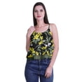 thumbnail image 1 of Moomaya Printed Womens Spaghetti Strap Crop Top Cami Summer Tops, 1 of 5
