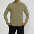 thumbnail image 2 of Men's UV Protection Hoodie UPF80 + Hoodie Long Sleeve Quick-Drying Lightweight Athletic Outdoor Sports Hiking Workout Shirt with Hood, 2 of 4