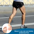 thumbnail image 5 of Hydrocolloid Bandage for Heel Protection Skin Waterproof 150 Pieces Oval Blister Pads, 5 of 5