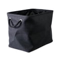 thumbnail image 1 of Design Imports CAMZ37096 Bac de Rangement Rectangulaire en Polyester 17.5 x 12 x 15 Po, Noir - Grand, 1 of 4