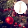 thumbnail image 2 of 100Pcs Christmas Ornament String Hanger, Christmas Ornaments Hanger String, Precut Ribbon Hooks with Snap Fastener, Christmas Hanging Accessories, Ideal for Christmas Tree Decorations Use, 2 of 4
