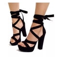 thumbnail image 1 of Zapatillas Plataforma Lazo Cruzado Berry Shoes Premium Berry 7443, 1 of 3