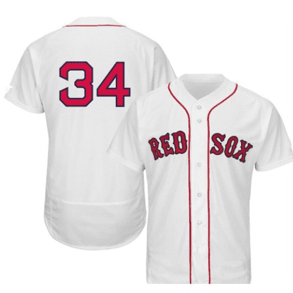 Men Women Baseball jersey Red Sox PEDROIA 15# ORTIZ 34# Adult Sport Jersey