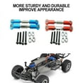 thumbnail image 3 of serony RCGOFOLLOW Wheelbase Steering Link Rod Set For 1/14 LC 4WD Short Course Truck OFF-Road Red, 3 of 6
