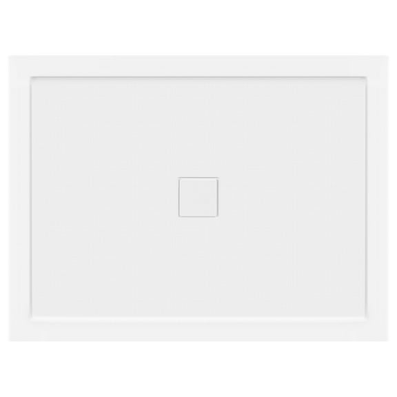 LessCare 48 x 36 Right Double Threshold Shower Pan Base Wall Corner Center Drain