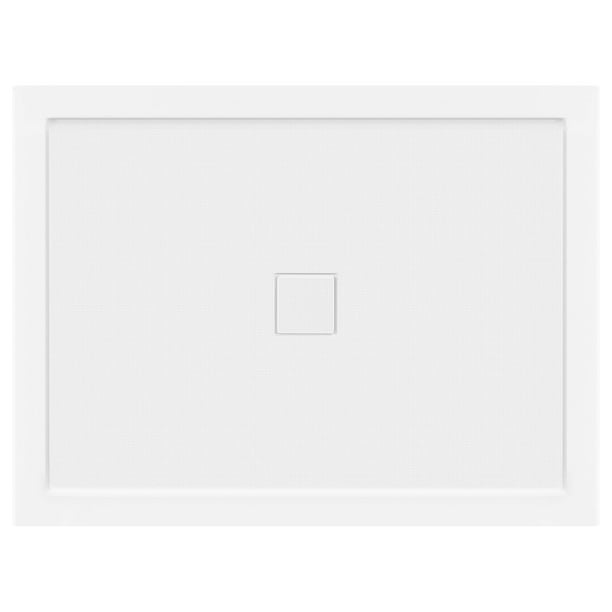 LessCare 48 x 36 Right Double Threshold Shower Pan Base Wall Corner