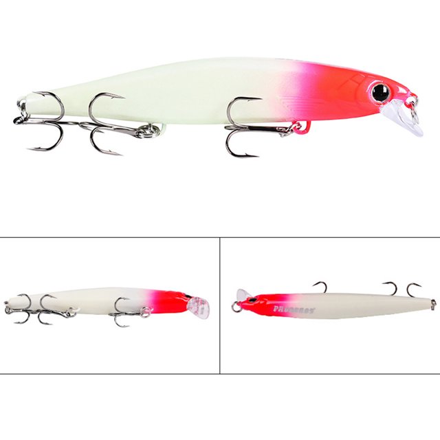 Equipo de pesca al aire libre, cebo de plástico de simulación, equipo de pesca de peces falsos, suministros de accesorios de pesca Wmkox8yii jkg997