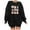 Black, variant on Womens Halloween Sweatshirts Fall Winter Long Sleeve Sweaters Crewneck Printed Shirts Casual Round Neck Blouses Loose Fitting Sweatshirt Pullover Top Halloween Costumes