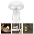 thumbnail image 6 of HONMEET Aesthetic Glass Table Lamp with Soft Light for Bedside and Living Room Ambiance, 6 of 8