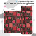 thumbnail image 5 of Pioneer Flower Floral Print Pattern Toddler Nap Mat for Teens Preschool Daycare, Teens Sleeping Mat Bag, Toddler Sleeping Bag with Pillow, 5 of 6