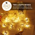 thumbnail image 3 of Cadena De Luces De Decoración De Navidad Led Luces De Caja De Batería De Luces De Cadena De Ciervos De Navidad A Prueba De Agua Con 20 Luces Luz Blanca Cálida Para Decoración De Navidad Advancent HA013305-00, 3 of 7